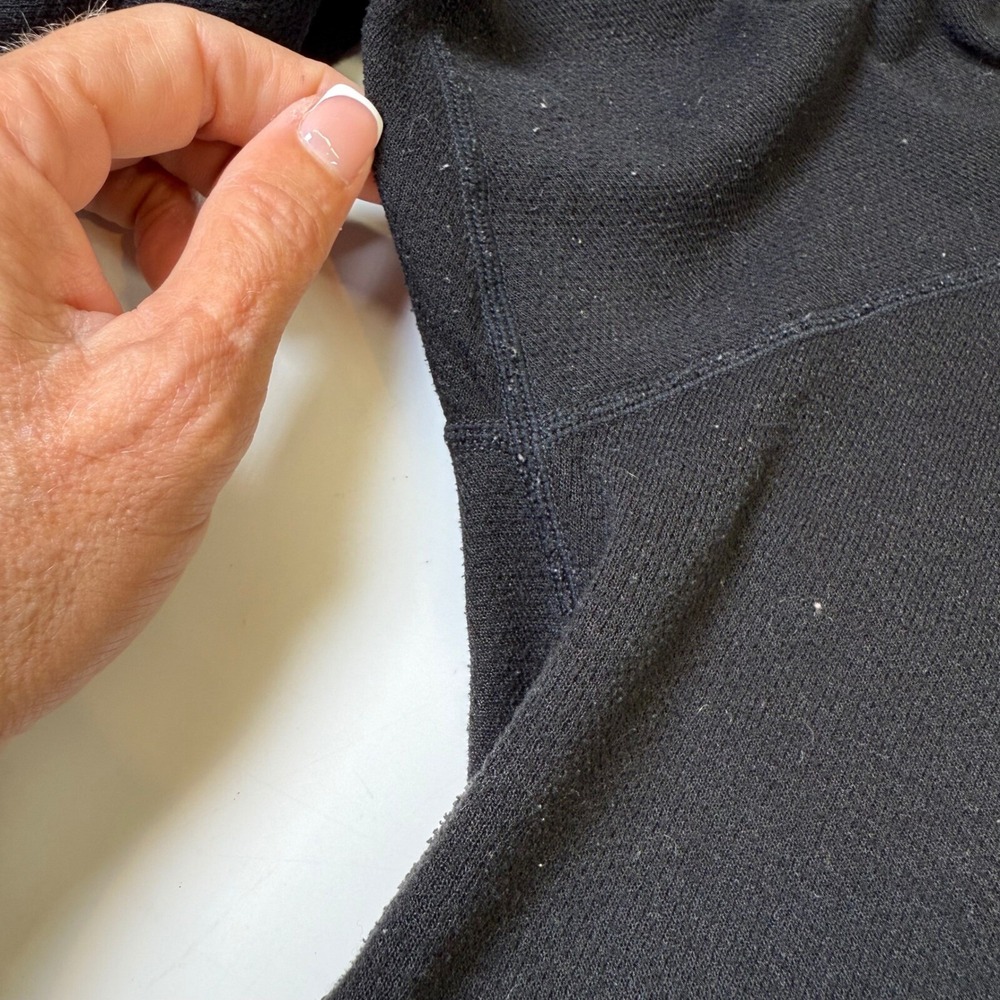 MARMOT Long Sleeve 1/4 Zip Base Layer Shirt Black Womens Size Large - Picture 5 of 7